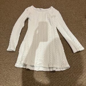 White Sweater Dress
